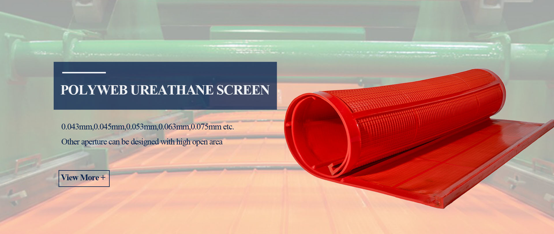 ποιότητας Urethane Polyweb οθόνες εργοστάσιο