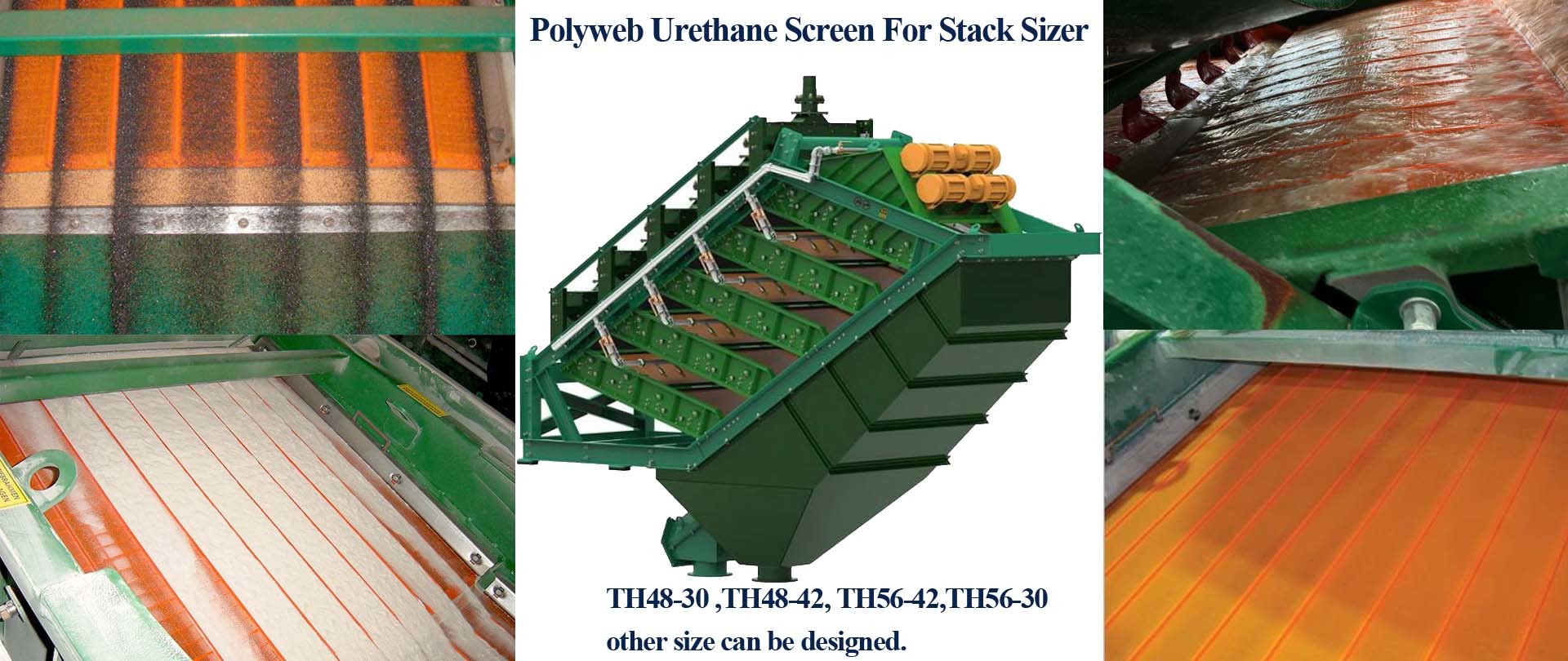 ποιότητας Urethane Polyweb οθόνες εργοστάσιο