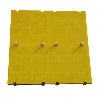 40 mm πάχος πολυουρεθάνιο πλέγμα οθόνης PU πλέγμα που χρησιμοποιείται για το εργοστάσιο πλύσης λατομείων