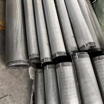 SS316 Σκηνή με διπλωμένες άκρες για διαχωριστικά Rotex