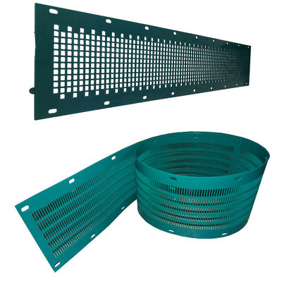 Οθόνη Flip-Flop PU 1.25m Ανθεκτική στη Φθορά για Διαχωρισμό Χημικής Σκόνης