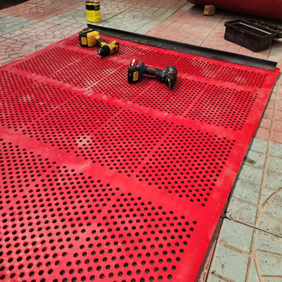 1m πλάτος αυτοκαθαριστικό ελαστικό χαλί για διαχωρισμό λεπτών υλικών